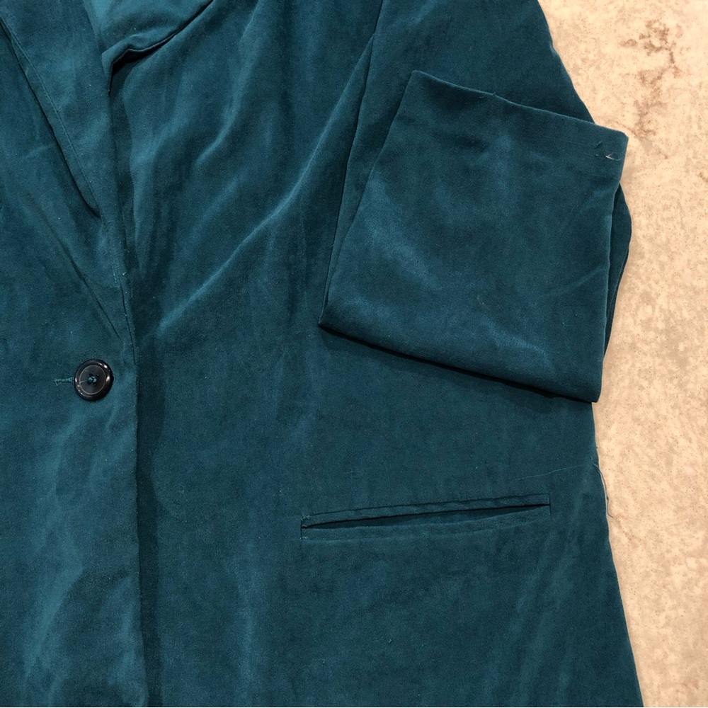 Velvet blazer